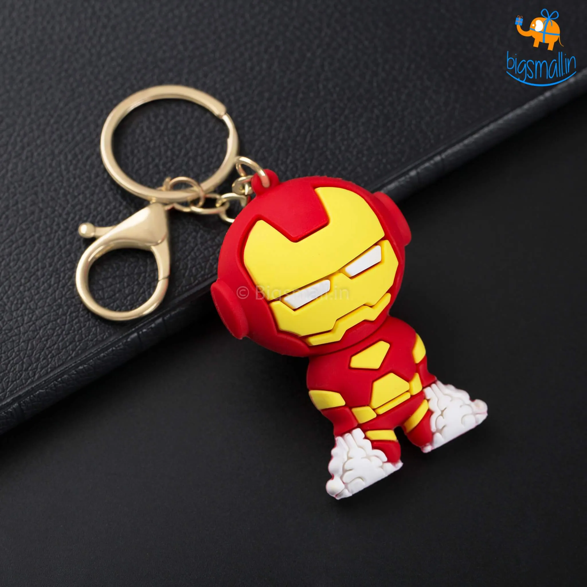 3D Iron Man PVC Keychain