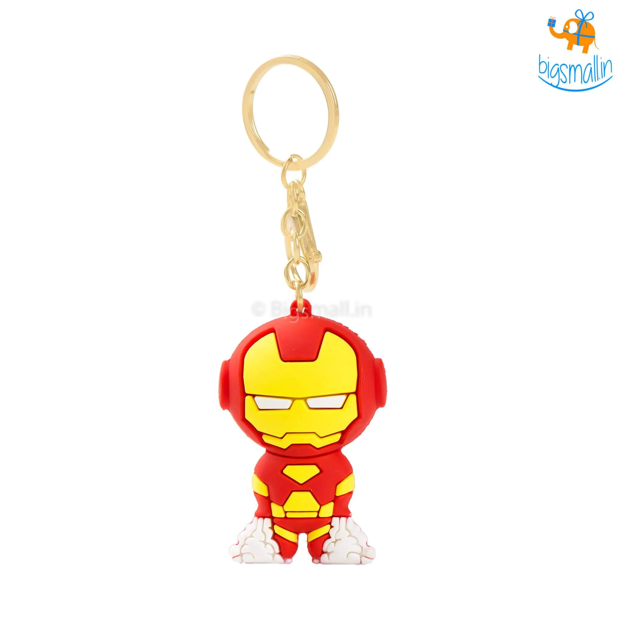 3D Iron Man PVC Keychain