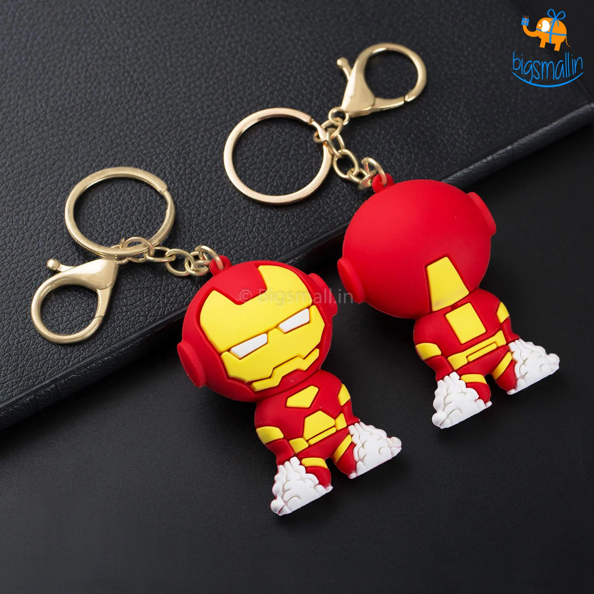 3D Iron Man PVC Keychain