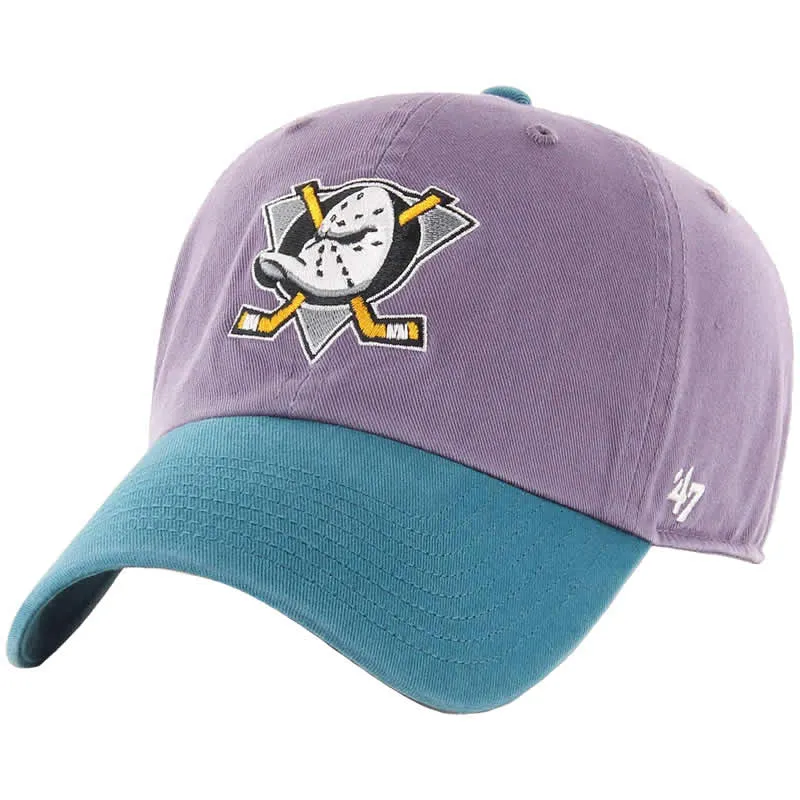 47 Brand Anaheim Ducks Clean Up Adjustable Hat