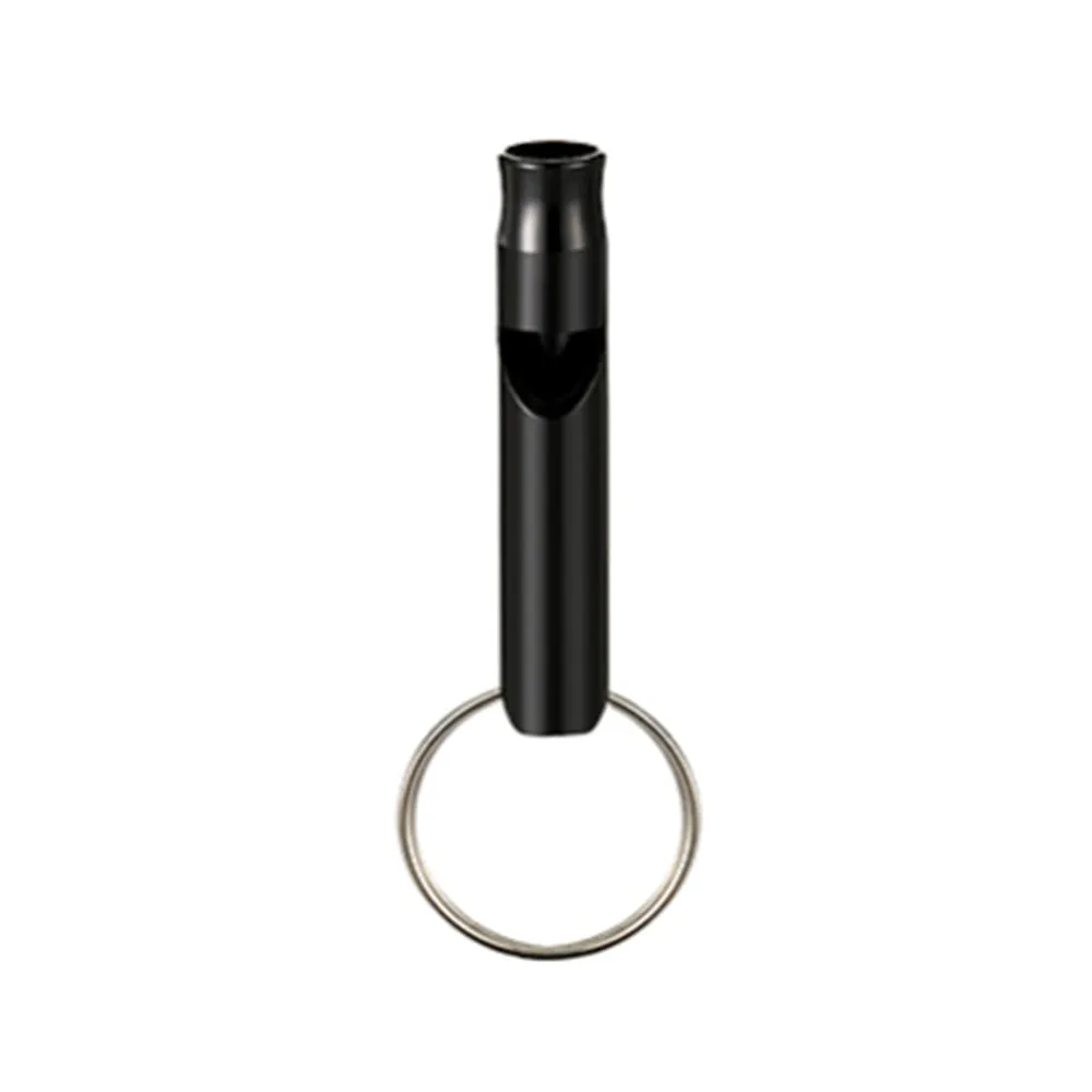 Aluminum Emergency Whistle Keychain for Survival and Outdoor Activities