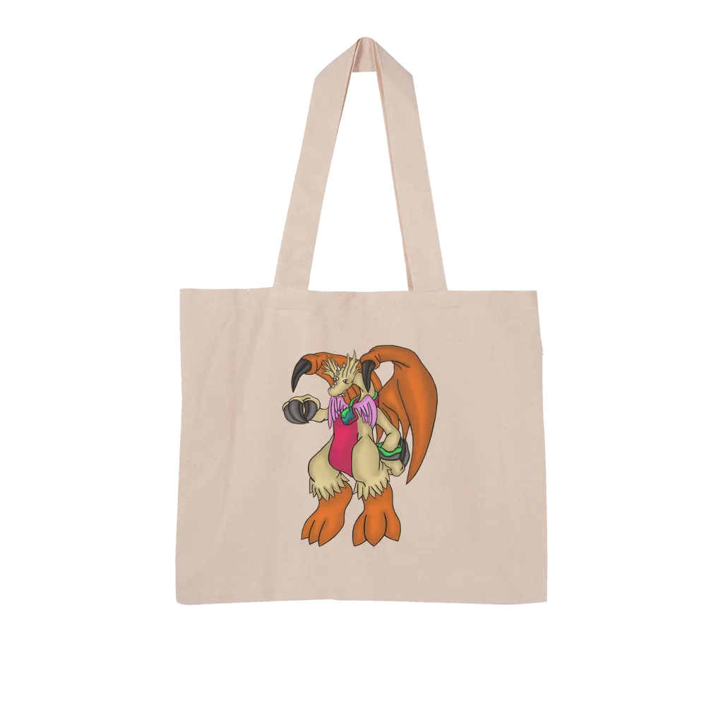 Angechardragon Large Organic Tote Bag