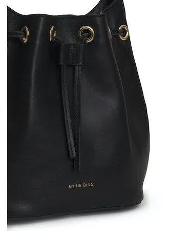 Anine Bing - Mini Alana Bucket Bag in Black