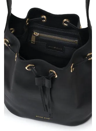 Anine Bing - Mini Alana Bucket Bag in Black