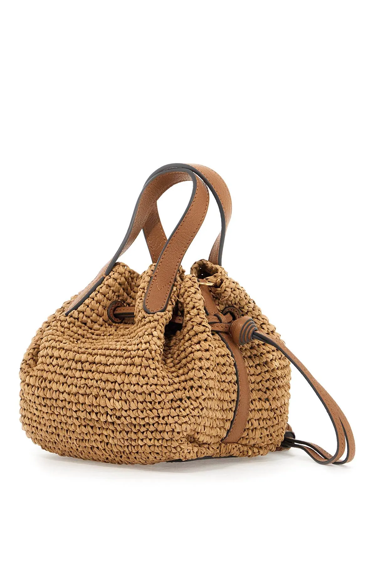 Anya Hindmarch Mini Raffia Bucket Bag