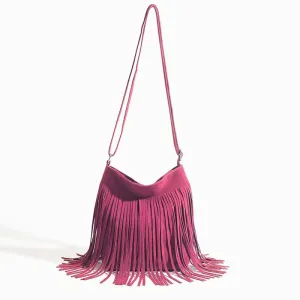 Artistic Tassel Simple And Popular Shoulder Bag