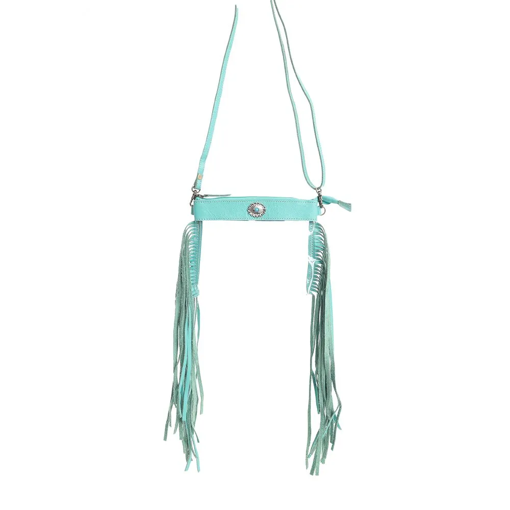 Azura Clear Bag In Teal