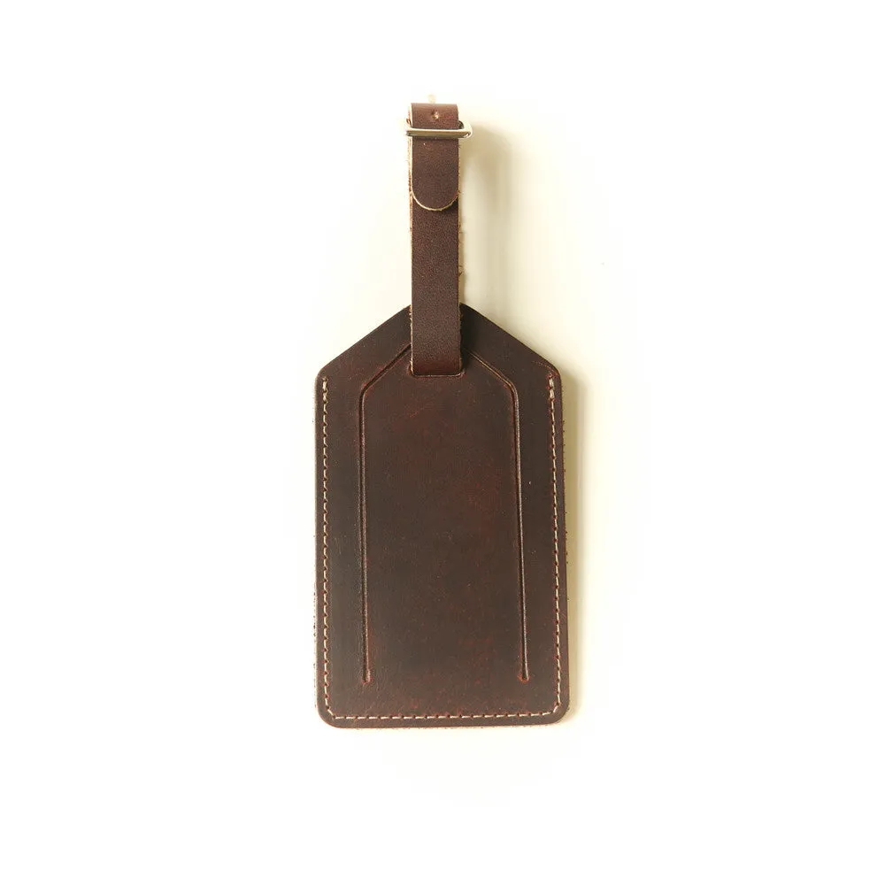 Bag Tag - Mahogany