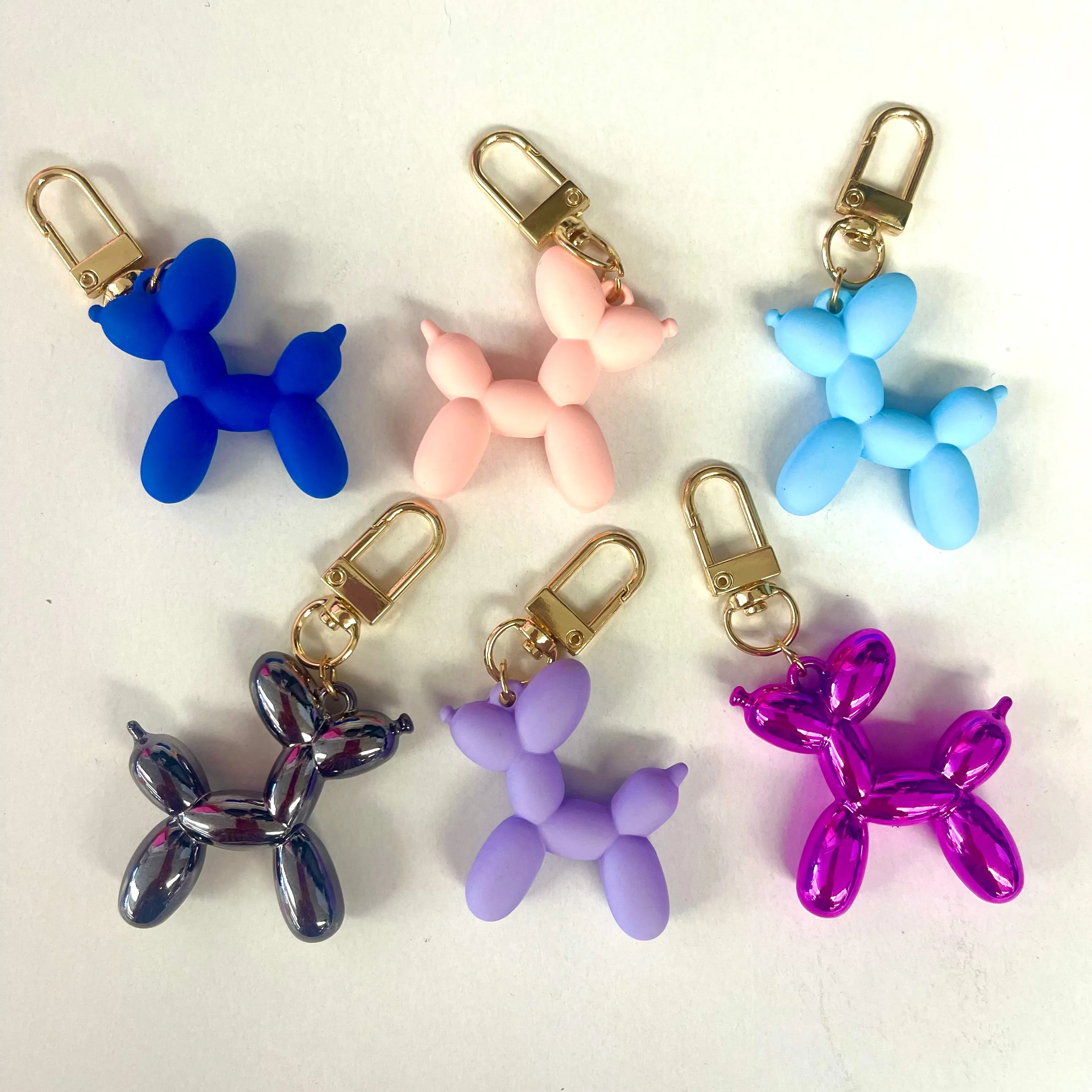 Balloon Dog Key Chain