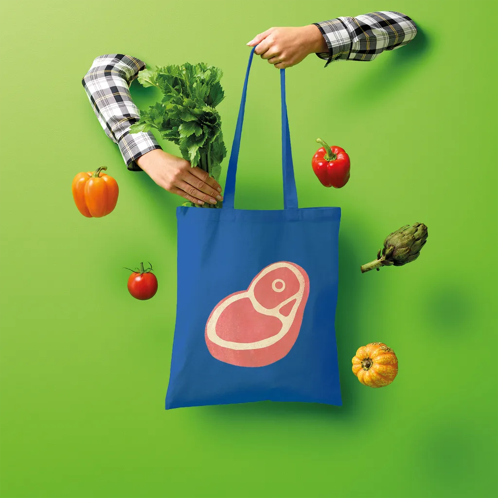 Beef Shopper Tote Bag