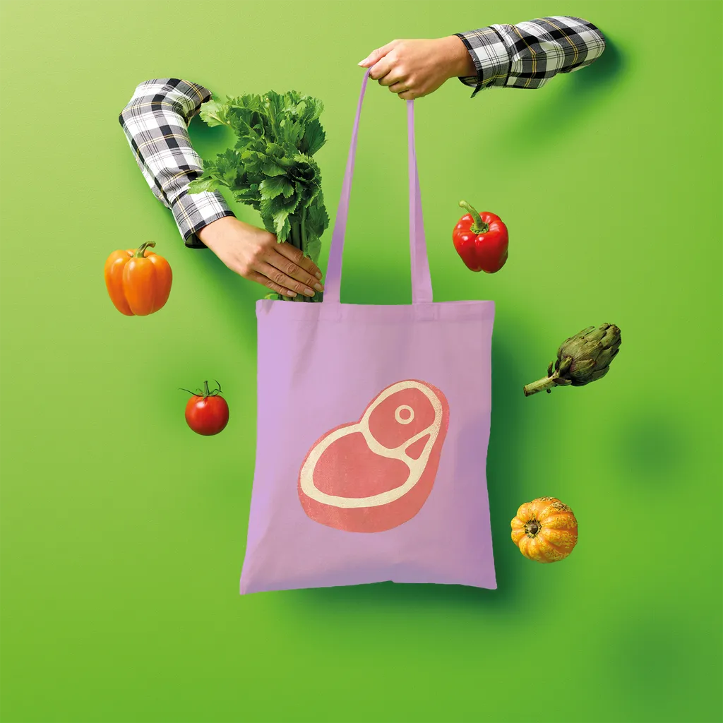 Beef Shopper Tote Bag