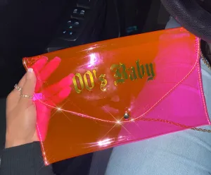 Birth Year PVC Clutch