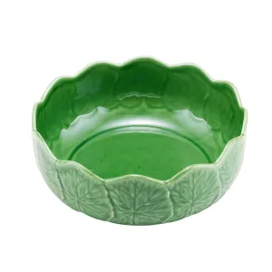 Bordallo Pinheiro Geranium Salad Bowl 27cm