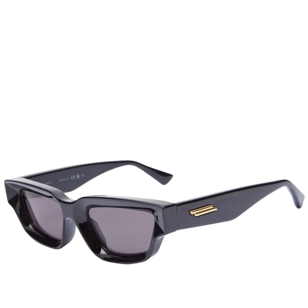 Bottega Veneta Eyewear BV1250S sunglasses, black/gray