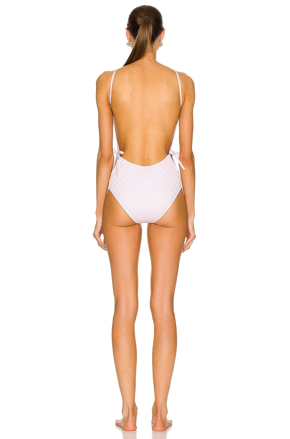 Bottega Veneta Mini Intreccio swimsuit, Mirth Washed