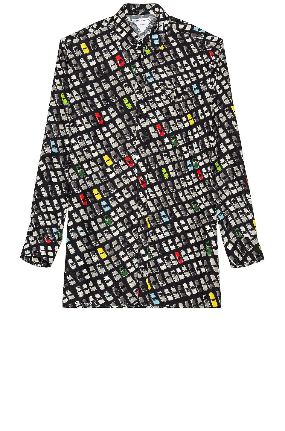 Bottega Veneta Photographic Car Print Shirt, Multi