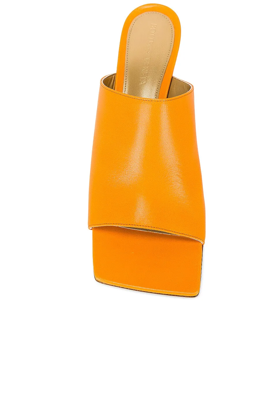 Bottega Veneta Stretchs Mules, Tangerine