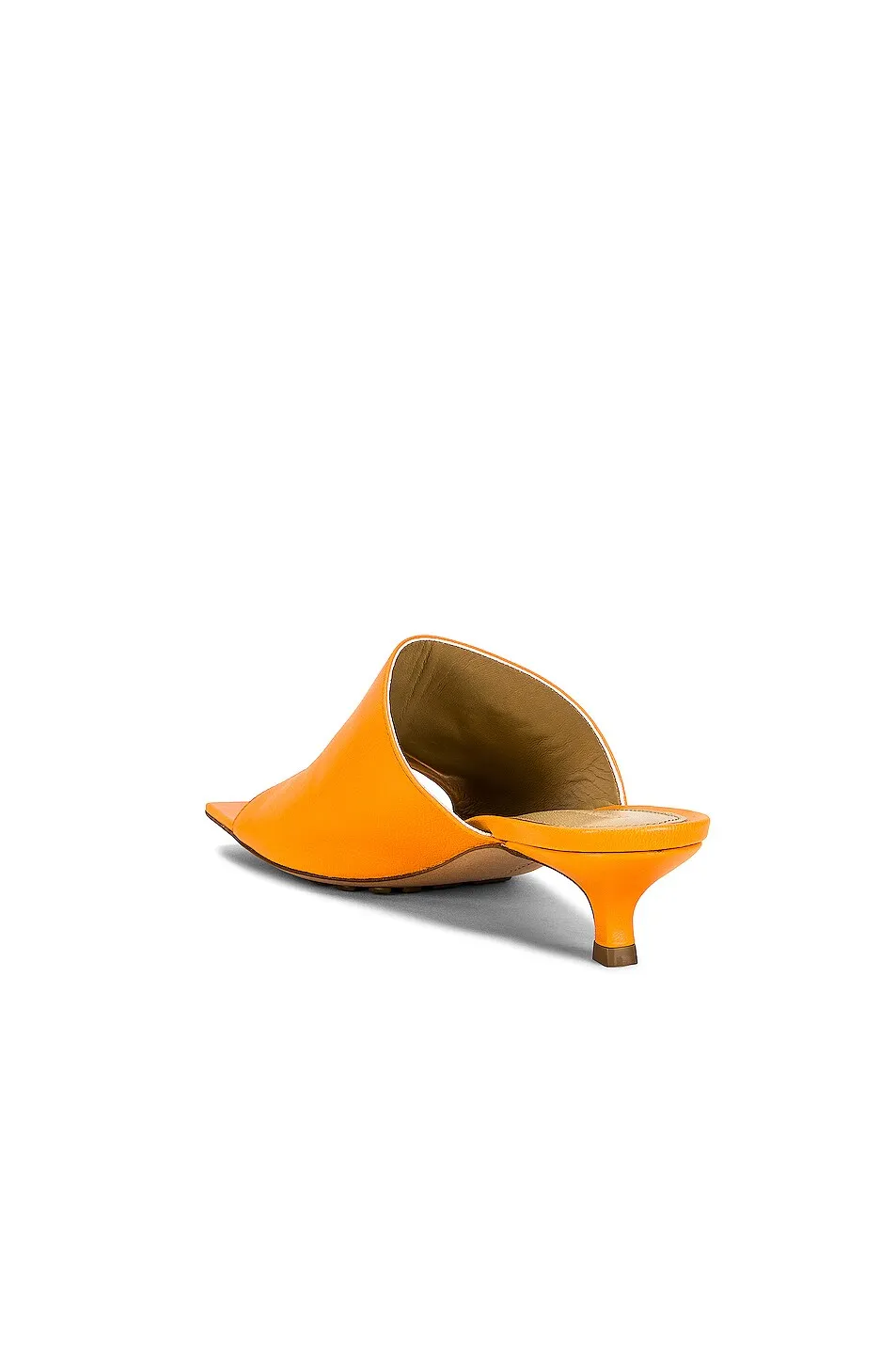 Bottega Veneta Stretchs Mules, Tangerine