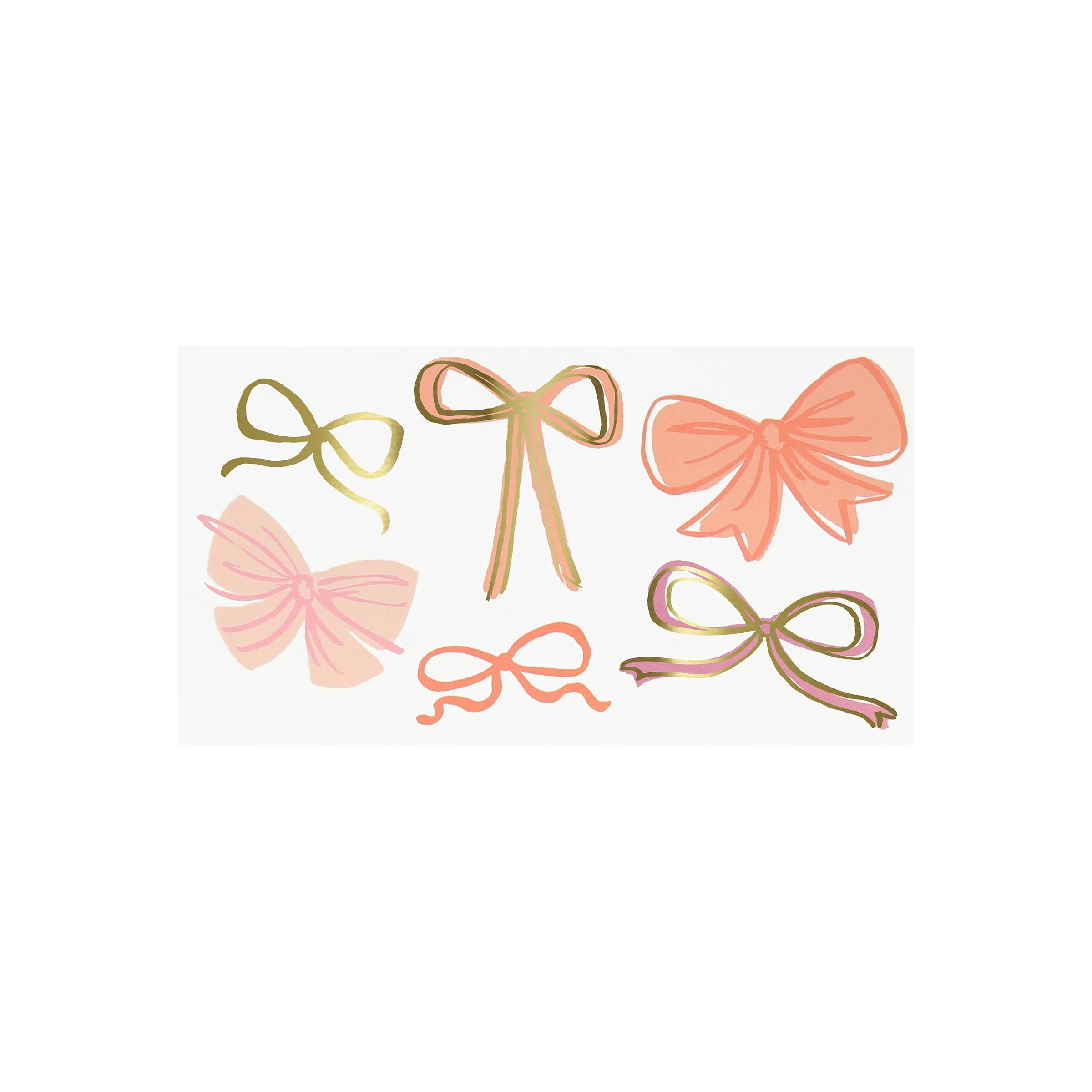 Bow Temporary Tattoos (x 2 sheets)