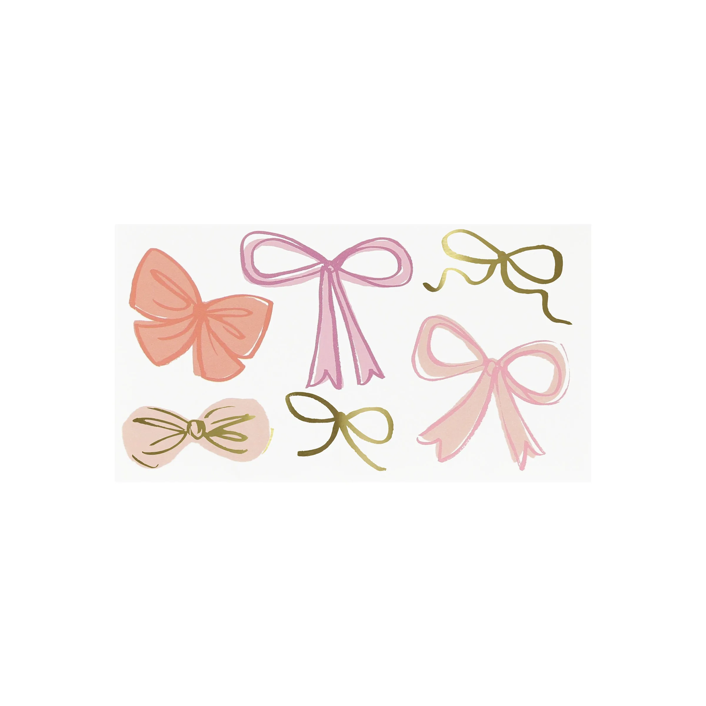 Bow Temporary Tattoos (x 2 sheets)