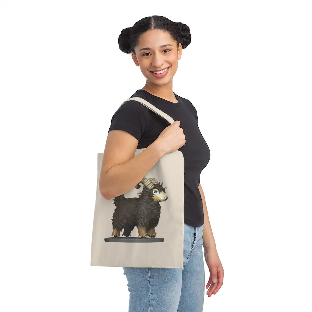 Brown Sheep Canvas Tote Bag