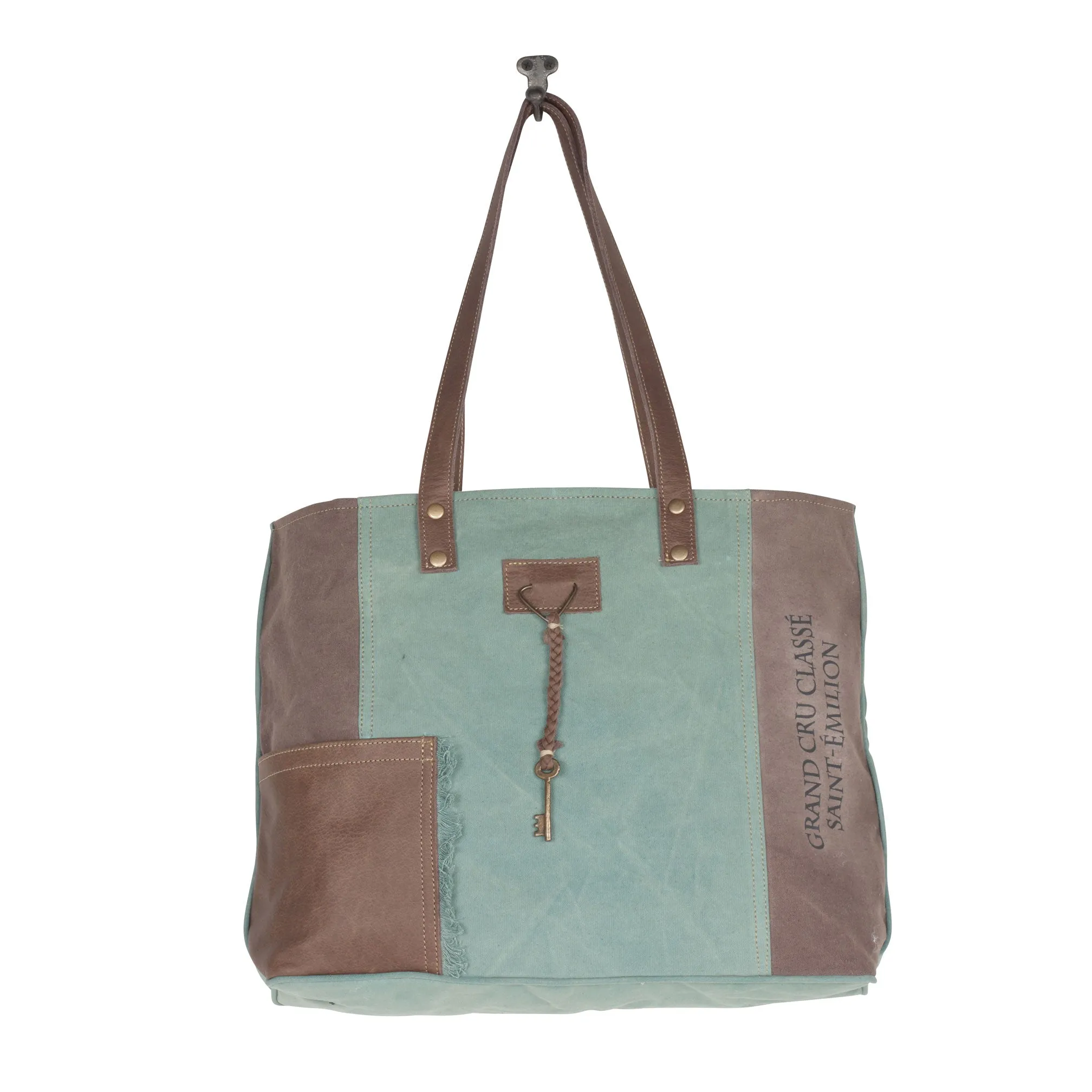 Caribbean Current Tote Bag.