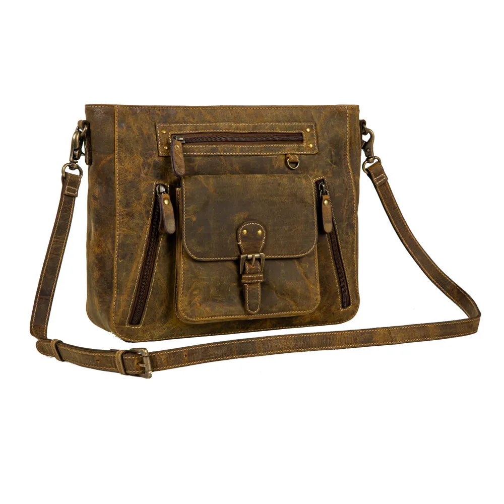 Carlisle Leather Hairon Bag