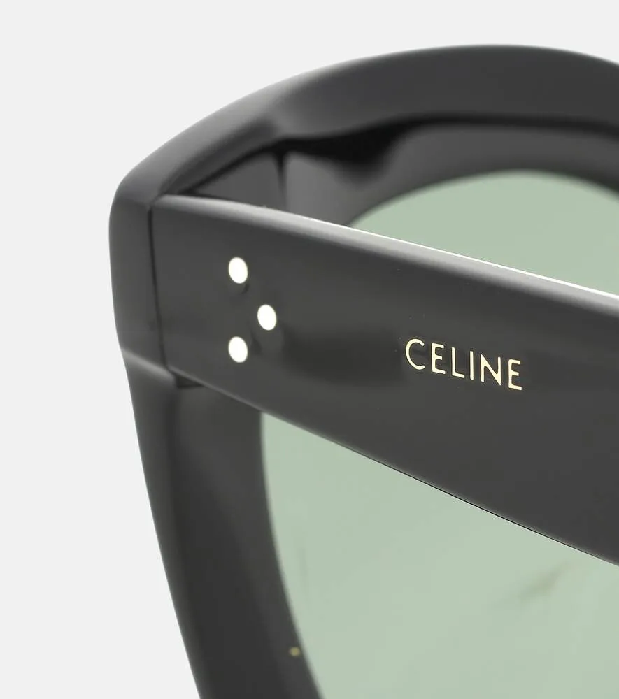 Celine Round Sunglasses, Black