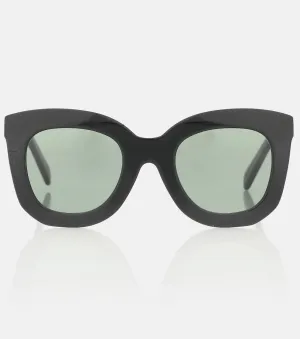 Celine Round Sunglasses, Black