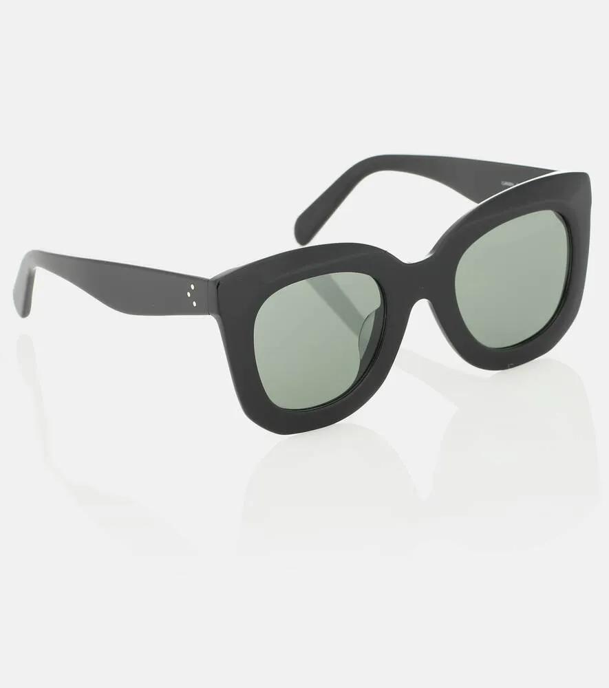 Celine Round Sunglasses, Black