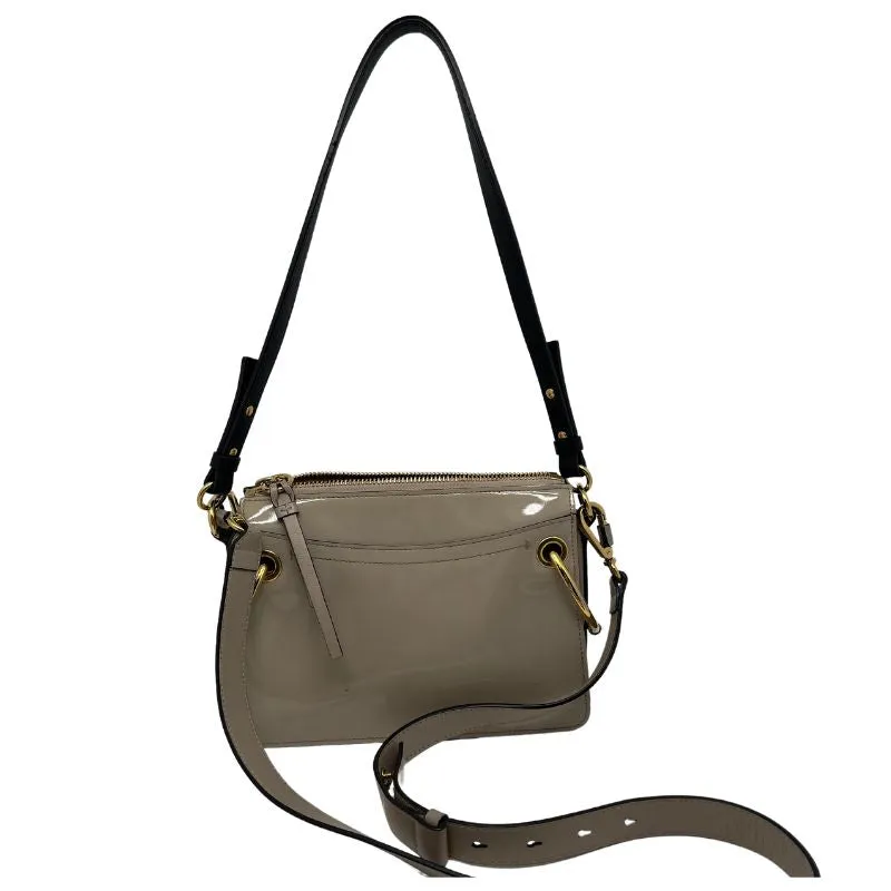 Chloé Patent Leather Small Roy Shoulder Bag