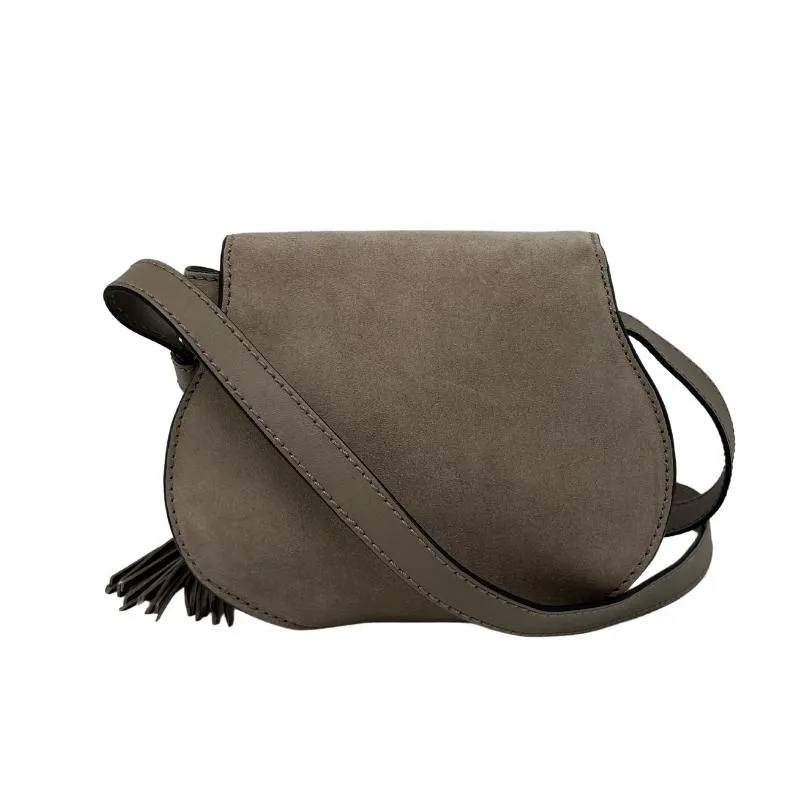 Chloe Suede Mini Marcie Crossbody Bag