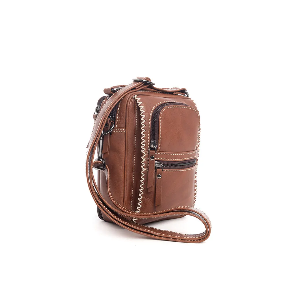 Cinnamon Trail Small Leather Bag