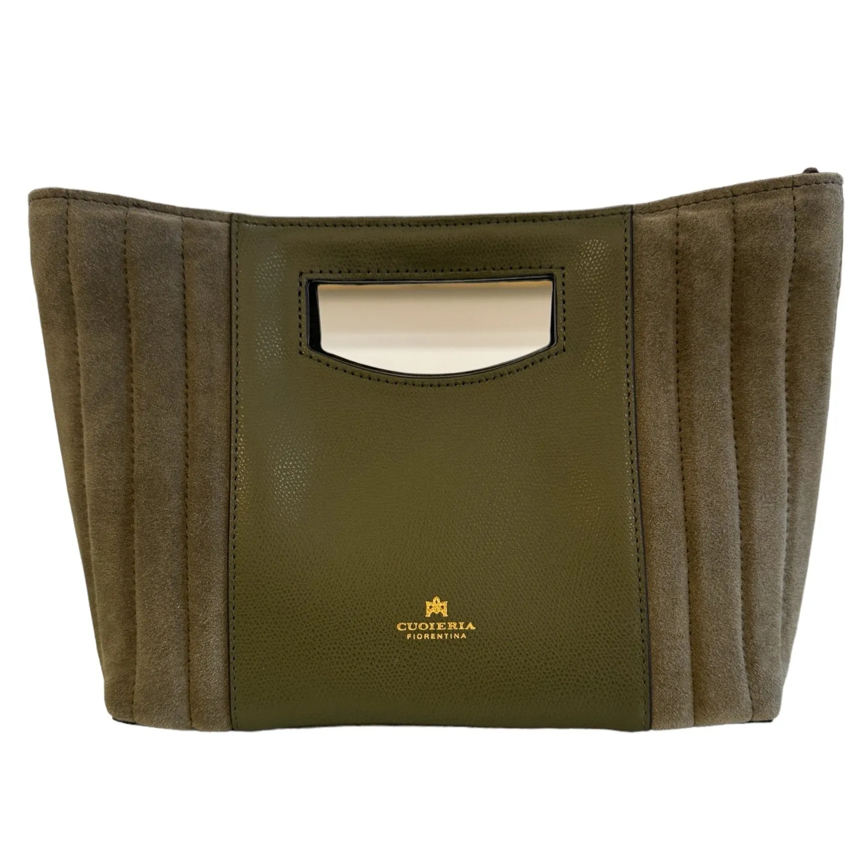 Cuoieria Fiorentina Jane Borsa Small Portfolio Suede