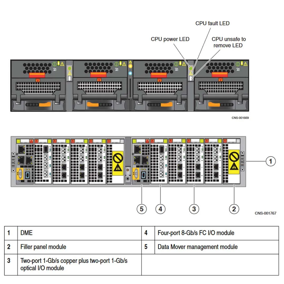 EMC VNX5500 Disk Processor Enclosure (DPE)