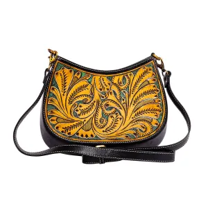 Featherstone Spring Hand-tooled Bag