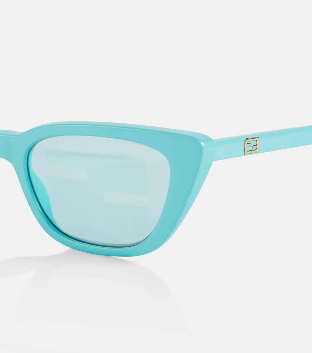 Fendi convertible cat eye sunglasses, blue