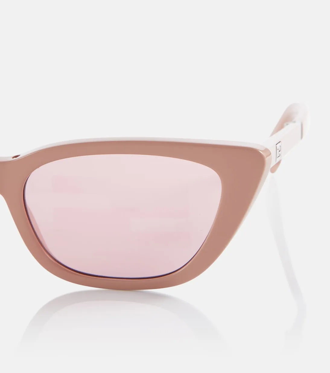 Fendi Foldable Acetate Sunglasses, Pink