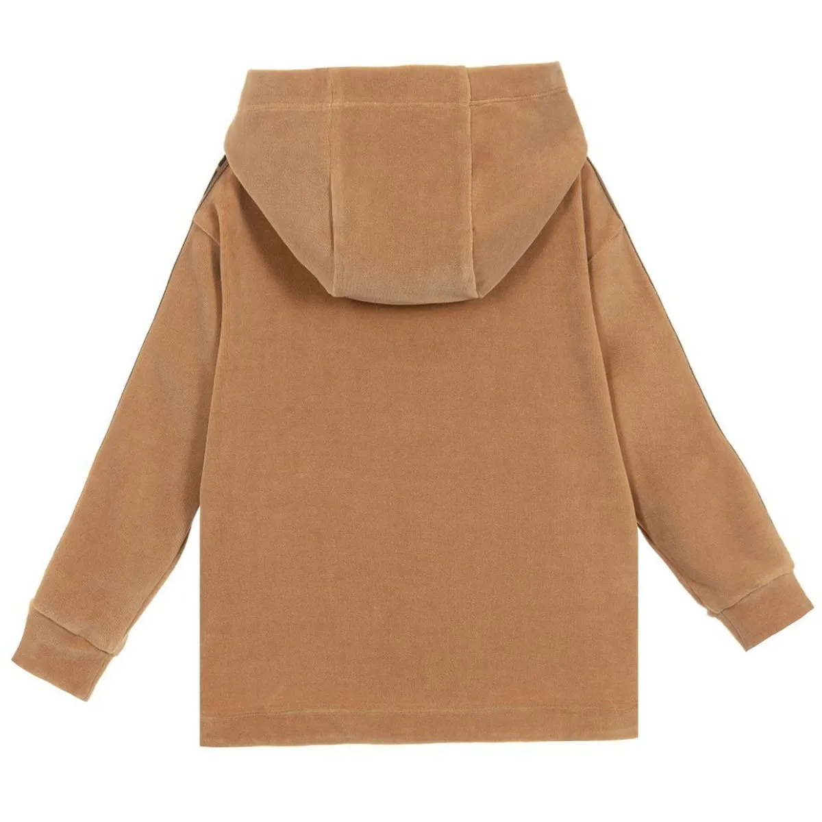 Fendi Junior Beige Cotton Velour Jumper