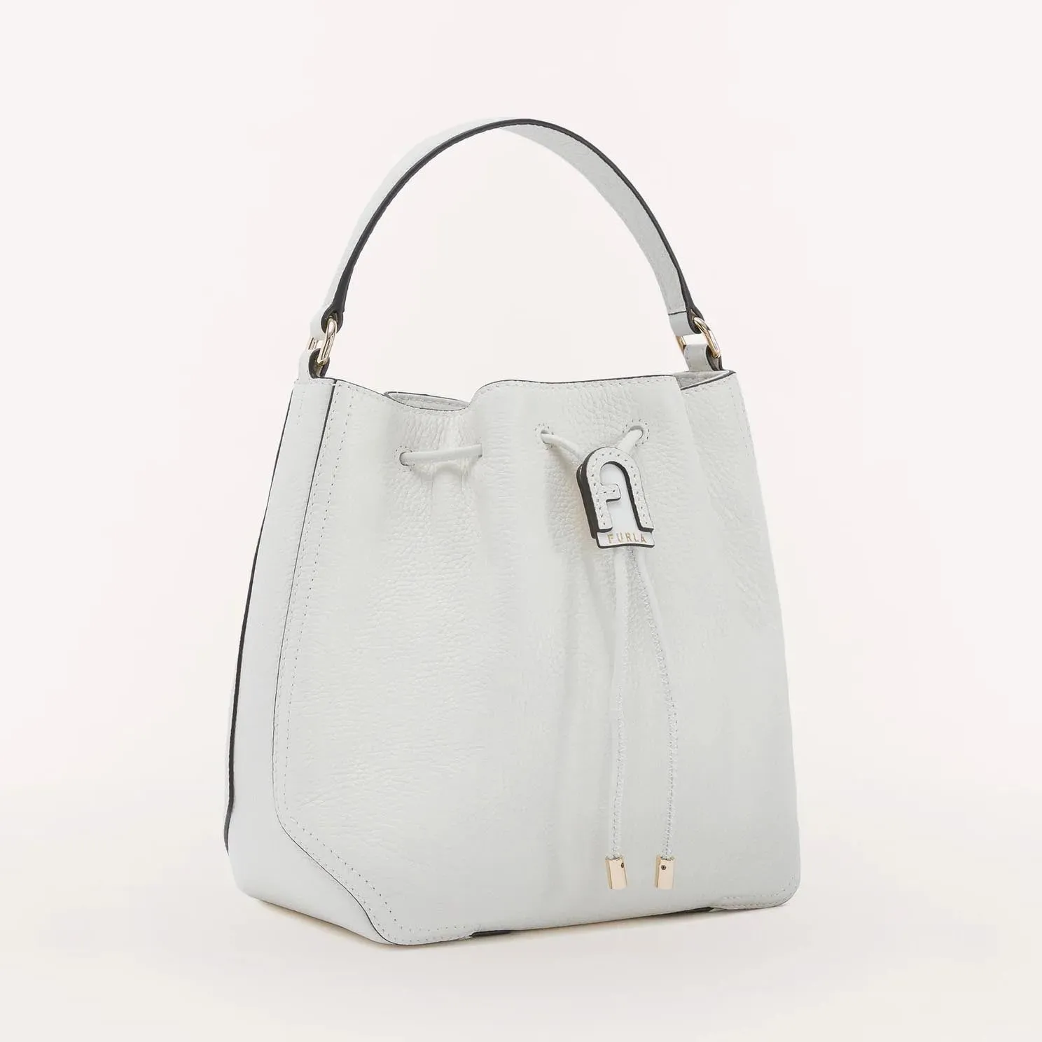 Furla Atena Mini Bucket Bag, white