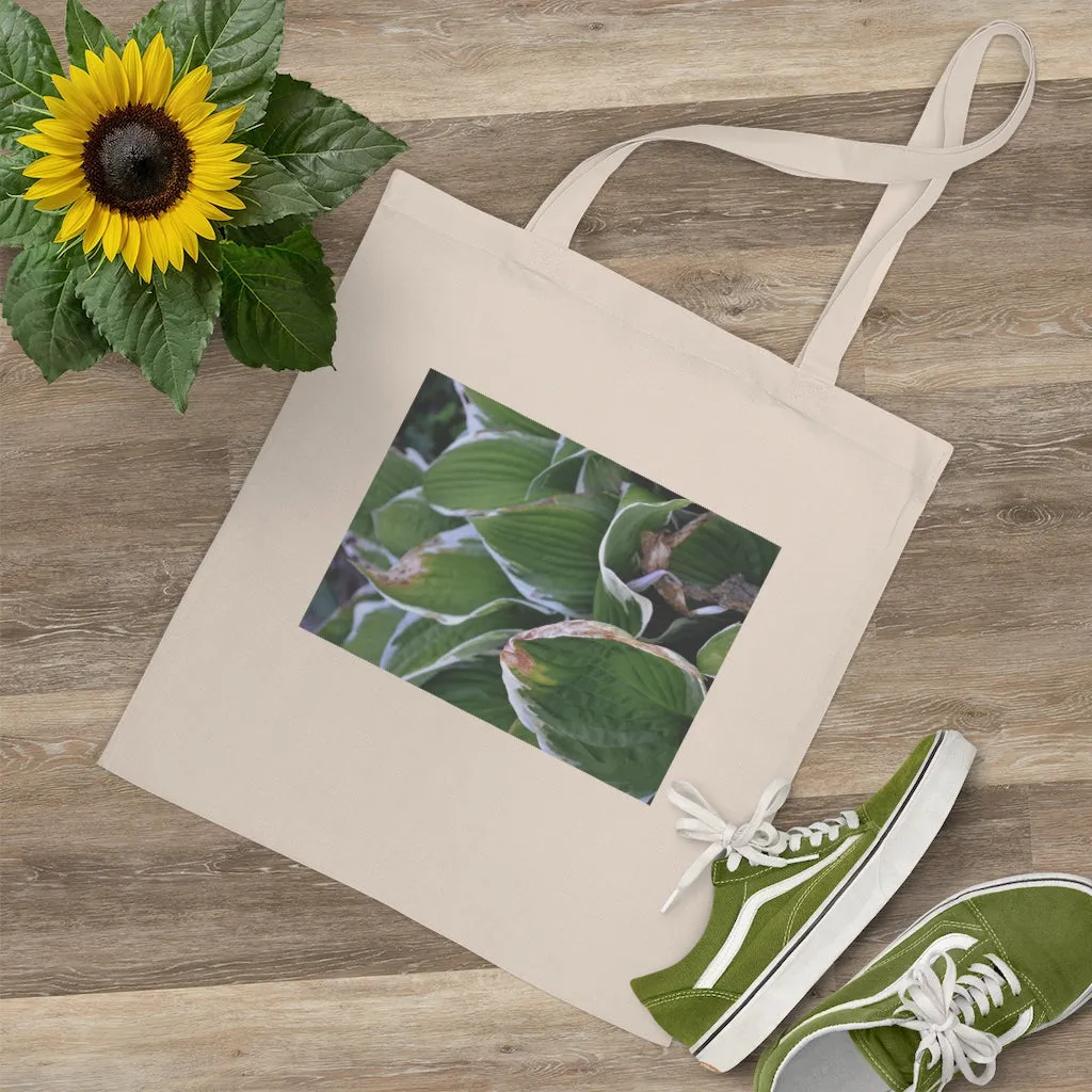 Green Leaves Tote Bag