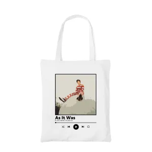 Harry Styles Tote Bag - As It Was