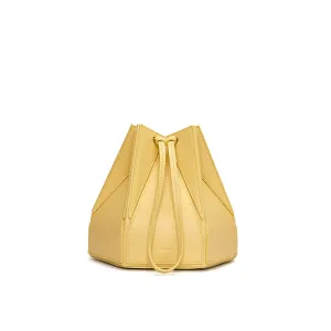 Hex Bucket Crossbody Bag - Yellow