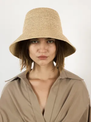 Janessa Leone Felix Hat in Natural