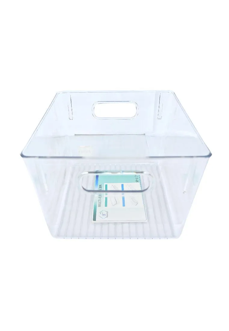 Landmark Multi-purpose Bin With Handle - Clear