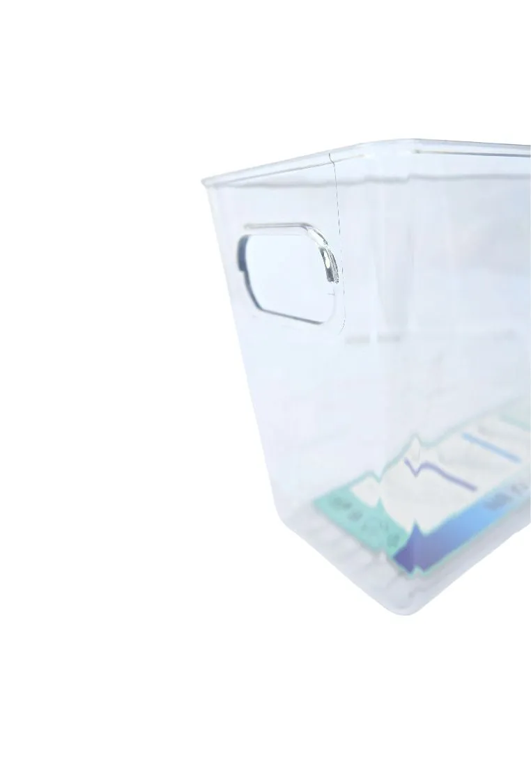 Landmark Multi-purpose Bin With Handle - Clear