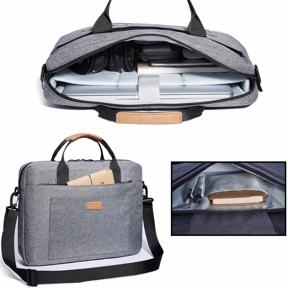 Laptop Bag 13.3 15.6 17.3 Inch Waterproof Notebook  Bag for Macbook Air Pro 13 15 Computer Shoulder Handbag Briefcase Bag