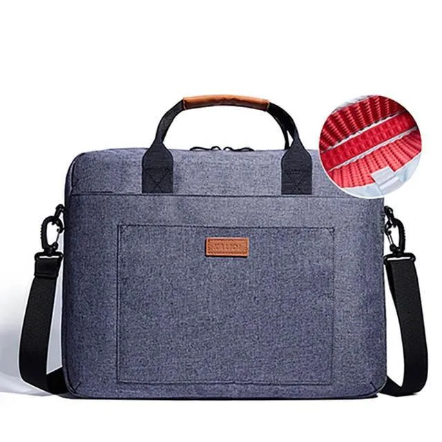 Laptop Bag 13.3 15.6 17.3 Inch Waterproof Notebook  Bag for Macbook Air Pro 13 15 Computer Shoulder Handbag Briefcase Bag