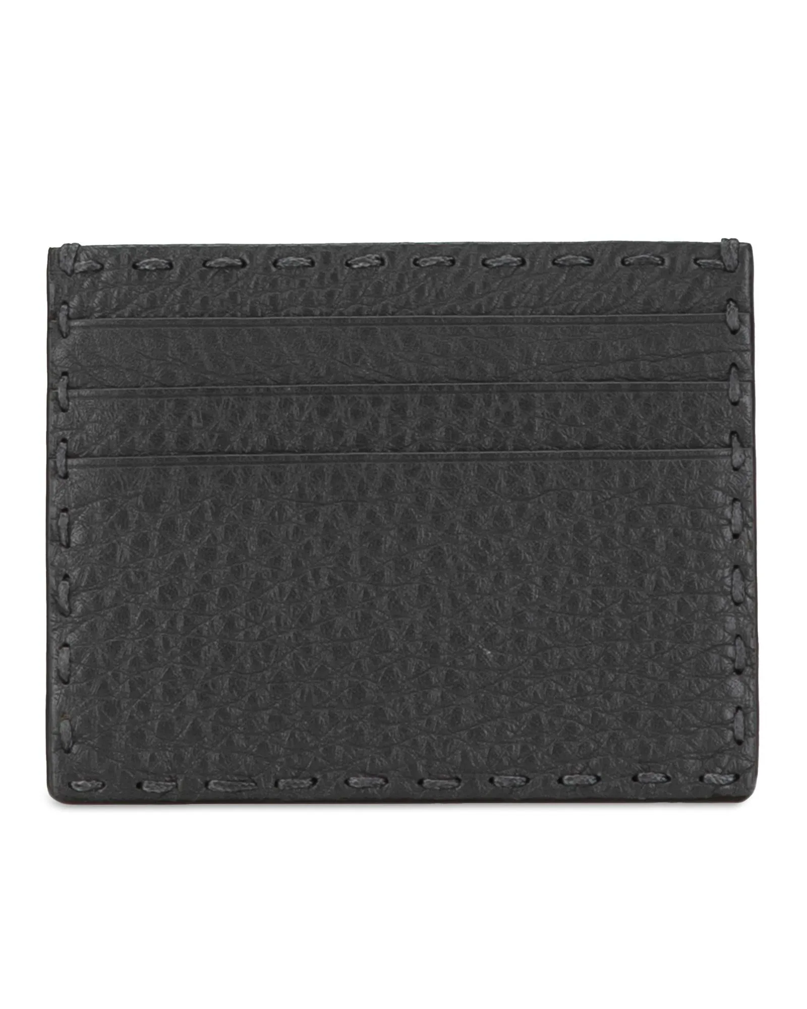 Leather Card Holder with Multiple Slots