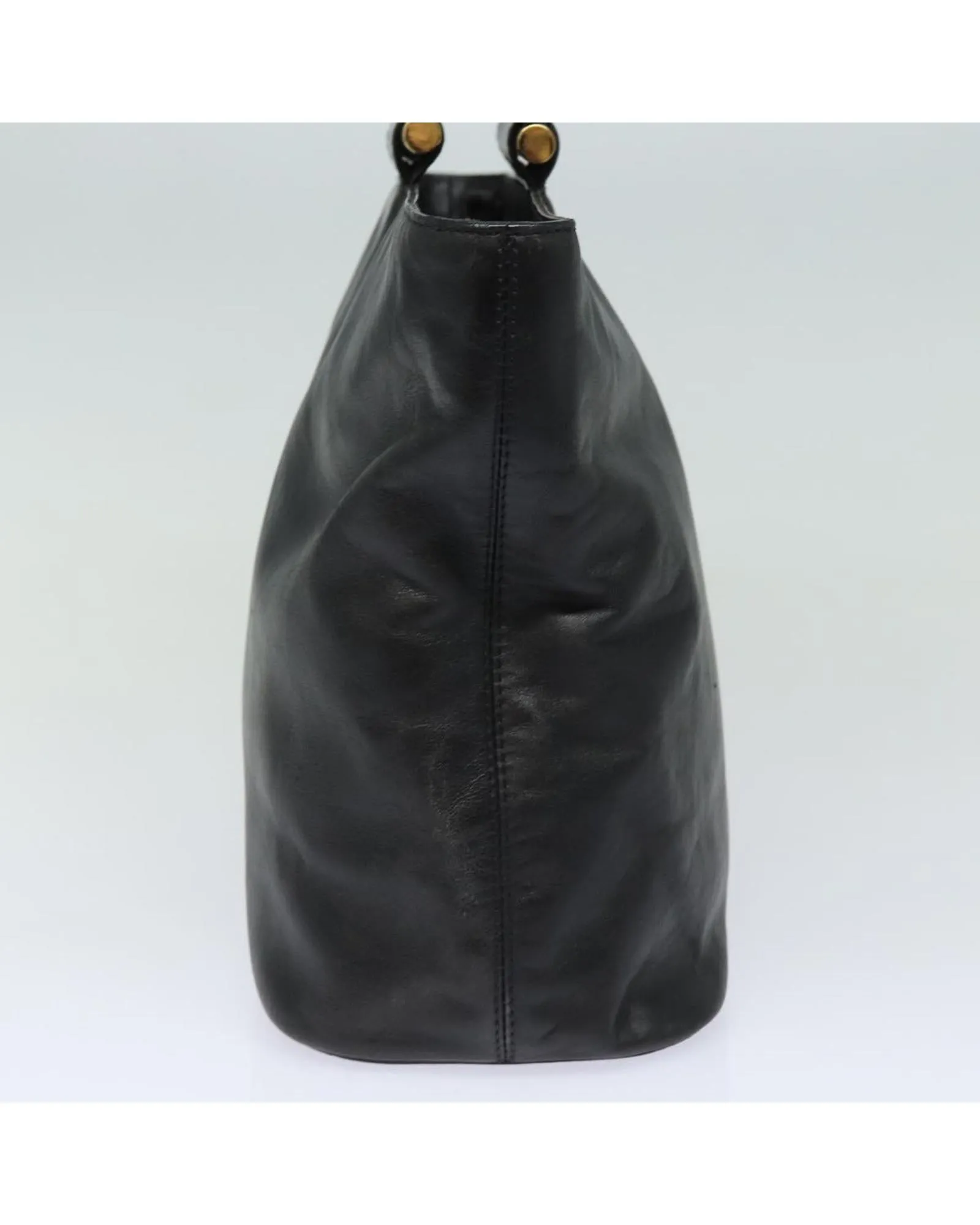 Leather Hand Bag with Handle Drop and Storage Smell